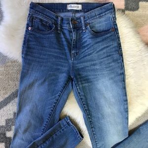 Madewell High Riser Skinny Jeans